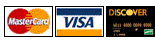 Visa, Mastercard, Discover