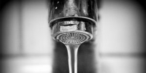 faucet with low pressure from leaking water line in Charlottesville VA