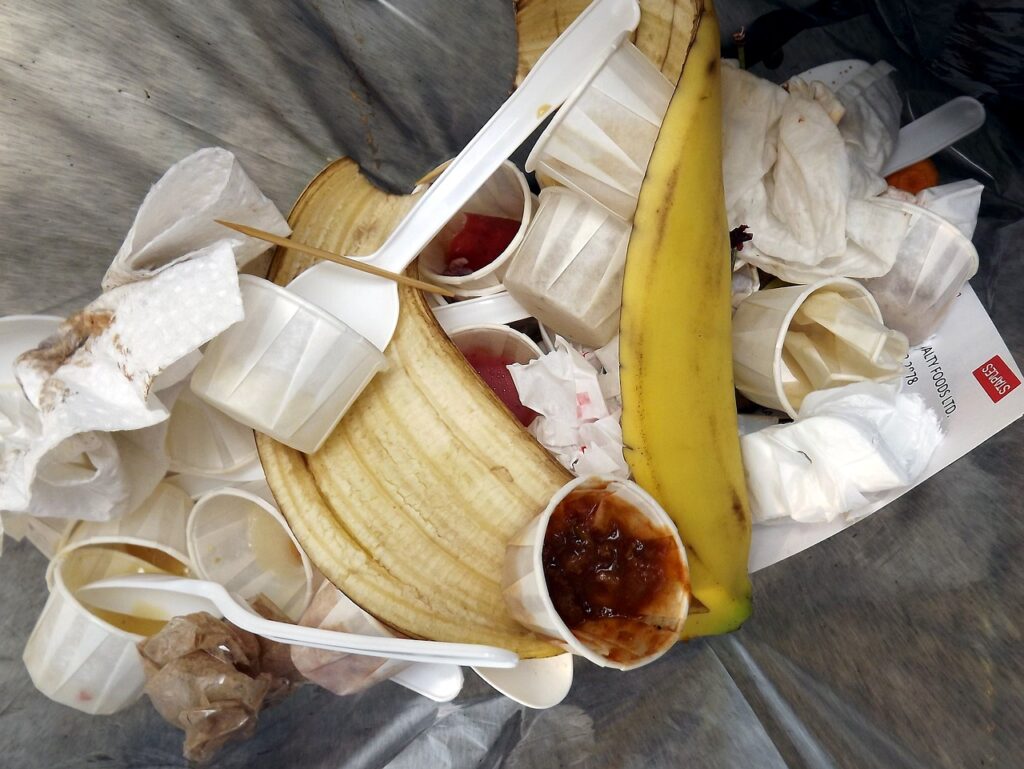 Food and paper product waste